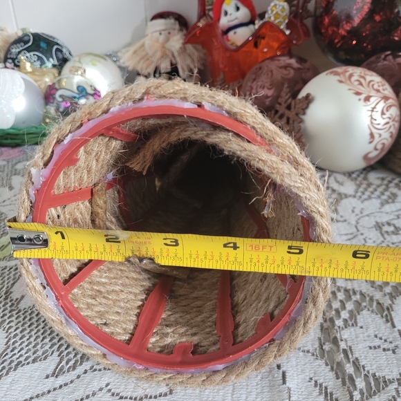 Christmas Tree Jute Twine Set of 2 - Picture 9 of 16